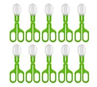 Ruarby 10pcs Gogga Catcher Clip Outdoor Clamp Biology Portable Gogga Catcher For Home And Salon Use Household Pet Essential