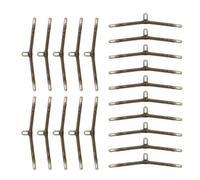 Ruarby 20Pcs Carp Fishing AntiTangle Sleeves Fishing Hook Line Aligner Carp Hook Link Helicopter Carp Rigs Fishing Accessories Fishing Accessories