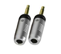 Ruarby 3.5mm Stereo Headphone Male Plug Adapter Music Connectors for Focal Clear Elear Elex Elegia Stellia Headphone Repair