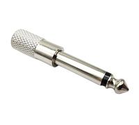 Ruarby 6.35mm To 3.5mm Headphone Adapter Converter Electric Guitar Phone Connector Sound Connector Small And Light Male To Female