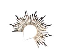 Ruarby Adjustable Snake Head Crowns Hair Accessory for Women Perfect for Adding a Touch of Mythical Charm to Any Styles Outfit Fashionable Party Accessory