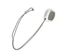 Ruarby Comb Pendant Necklace Long Rope Neckchain Adjustable Length Clavicle Chain Fashion Accessories For Women Girls Delicate Gold Silver Necklace