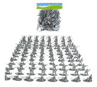 Ruarby Combat Soldier 100Pieces/Set Combat Soldier Figure Fun Battle Scene Playset Figurine Interactive Kids Strategy Model Toy Figurines