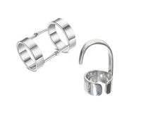 Ruarby Gothic Rock Hinged Finger Rings Finger Ring Armor-Knuckle-Joint Ring Double-Loop Activity Ring Halloween Cosplay Costume