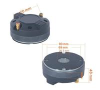 Ruarby Horn Speakers Driver Unit Voice Coil Diaphragm Diameter Speakers Tweeter Driver Head Horn Driver Assembly