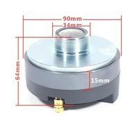 Ruarby Horn Speakers Driver Unit Voice Coil Diaphragm Diameter Speakers Tweeter Driver Head Horn Driver Assembly