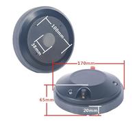Ruarby Horn Speakers Driver Unit Voice Coil Diaphragm Diameter Speakers Tweeter Driver Head Horn Driver Assembly