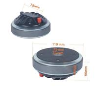 Ruarby Horn Speakers Driver Unit Voice Coil Diaphragm Diameter Speakers Tweeter Driver Head Horn Driver Assembly