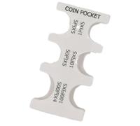 Ruarby Large Capacity Coin Sorting Systems with Buildable Lid for Creative Coin Storage Solution Home Organization Household Coin Holder
