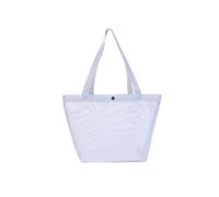 Ruarby Large Capacity Folding Mesh Beach Bag Single Shoulder Handheld Travel Wash Bag Travel Organizers Storage Pouches Endurin