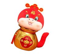 Ruarby Luck Snake Toy Chinese New Year Stuffed Animals For New Mascots Plush Toy Stuffed Animals Of Snake 2025 Soft Plush Doll For Babies Dress For Children