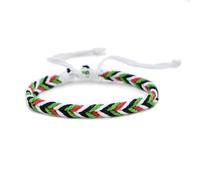 Ruarby Middle Eastern Handwoven Cotton Thread Handchain Ethnic Wristchain Jewelry Fashionable Unisex Wristband Cultural Gift Item