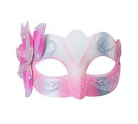 Ruarby Painted Halloween Party Venetians Masquerade Flower Half Face Evening Proms For Women Man Venetians Masquerade Halloween Costume Flower Half Face