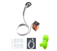 Ruarby Portable Camping Shower Outdoor Handheld Electric Rechargeable Pumps For Hiking Travel Beach Portable Shower