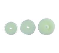 Ruarby Set Of 3pcs Movement Gear Replacement For D8268 D8269 D8437 D8543 D7160 Portable Vintage Tape Player Maintenance Replacement Gear
