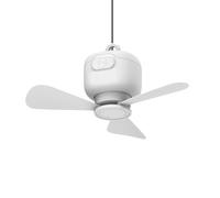 Ruarby USB Power Ceiling Fan With 3 Speed Quiet Small USB Ceiling Fan Hanging Fan With 3 Leaves For Bed Dormitory Tent Home Dorm Fan