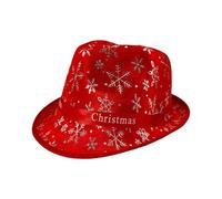 Ruarby Western Christmas Party Jazzy Hat For Holiday Celebrating Festival Costume Santa Hat Cosplay Party Accessories Headwear
