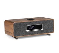 Ruark Audio R3S with Slate Grey Grille Wireless and CD Music System, Rich Walnut