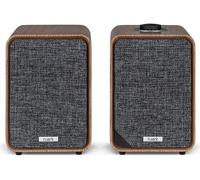 RUARK MR1 Mk3 Bluetooth Desktop Speakers - Rich Walnut, Brown