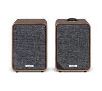 Ruark MR1 MK3 Desktop Speaker System (Rich Walnut with Slate Grey Fabric Grille)