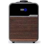 RUARK R1S DABﱓ Smart Bluetooth Radio - Mid Grey Lacquer, Silver/Grey