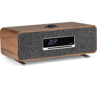 RUARK R3S DABﱓ Smart Bluetooth Radio - Rich Walnut, Silver/Grey,Brown