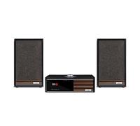 Ruark R610 Integrated Music System with Sabre-R Bookshelf Speakers (Pair) Charcoal