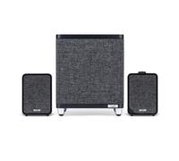 Ruark RS1 Subwoofer with MR1 MK3 Active Bluetooth Speakers Pair Charcoal Black