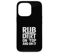Rub Dirt On It Funny Medical Caduceus Saying Case for iPhone 13 Pro