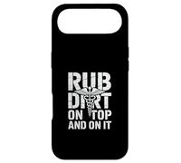 Rub Dirt On It Funny Medical Caduceus Saying Case for iPhone Air