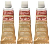 Rub 'n Buff The Original Wax Metallic Finish European gold by Rub N Buff