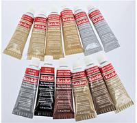 Rub N Buff Wax Metallic Finishes 12 Color Sampler Set