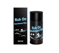 Rub On Snowboard Wax, 30 g Ski Wax, Easy Use Reduce Friction Tool, Quick Waxing, Low Temperature Resistant, for Indoor Outdoor Winter Sports, Snow Snowboard Skiing (1PC)