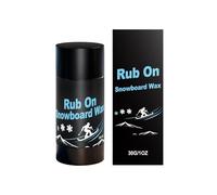 Rub On Wax - 30g Travel Size Snowboard Ski Wax, Easy-Application Speed Waxing Block, Multi-Temp All-Snow Performance | Portable Accessory For Cross-Country Winter Sports Home Park Outdoor Adventures