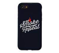 Rub Smoke Eat Repeat Funny For Men Women BBQ Grill Case for iPhone SE (2020) / 7/8