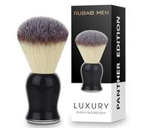 RUBAB MEN Premium Soft Shaving Brush for Men |Panther Edition| - Experience Luxury Shaving with Cruelty-Free Bristles & Elegant Black-Toned Handle | Handcrafted with Passion in India