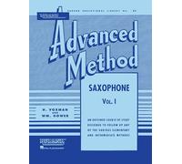 Rubank Advanced Method - Saxophone Vol. 1.: 93 (Rubank Educational Library)