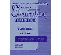 Rubank Elementary Method - Clarinet Book [Softcover] Clarinet Rubank Publication