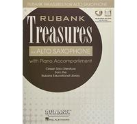 Rubank Treasures for Alto Saxophone: Book with Online Audio (Stream or Download)