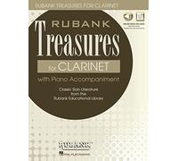 Rubank Treasures for Clarinet: Book with Online Audio (Stream or Download)