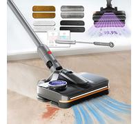 RUBAPOSM Electric Mop Head Attachment for Dyson V8 V10 V11 V15 V12slim Cordless Vacuum Cleaner Accessories, with LED UV,230ml Detachable Water Tank,Home Hardwood Tiles Floor Cleaning Wet Dry Mop