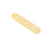 Rubatone Guitar Control Plate for Fender Tele Telecaster Squier Style Electric Guitar Metal 34.2mm Width Gold.