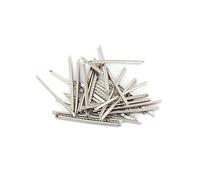 Rubatone Guitar Fret Wires Hemispherical Fretwire 2.7mm 22 Frets Pre-cut Compatible with Electric Guitar Fingerboard Replacement Silver.
