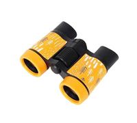 Rubber 4X30mm Kid Binocular Telescopes Children Educational Folding Telescope Outdoor Bird Watching Optics Telescope For Camping Sharp Images(Orange)