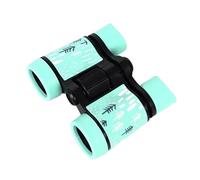 Rubber 4X30mm Kid Binocular Telescopes Children Educational Folding Telescope Outdoor Bird Watching Optics Telescope For Camping(Green)