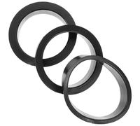Rubber Adapter Rings Black 3pcs 76mm 3 Inch for Cone Air Filters
