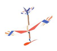 Rubber Airplane Glider - Lightweight Flying Toy Plan, Simple Launch Design with Durable Materials | Perfect for Beach Play, Park Adventures
