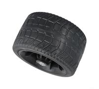 Rubber and Plastic Camping Cart Wheel for Folding Wagon and Trolley, 6 7 Inch Diameter Tire, Anti Slip Pattern, Silent Operation, Suitable for Heavy Duty Use