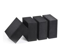 Rubber Anti-Vibration Pads, Rubber Shock Absorption Block For Appliances Pack Of 4 10-50mm Thick 50-100x50mm Panel(Thick 30mm,50mm x 50mm)