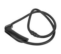 Rubber Archery Trainer Bow Puller with Ergonomic Handle Lightweight 140g Archery Exerciser for Outdoor Shooting Practice Arm Strength Training Archer Lovers (Black)